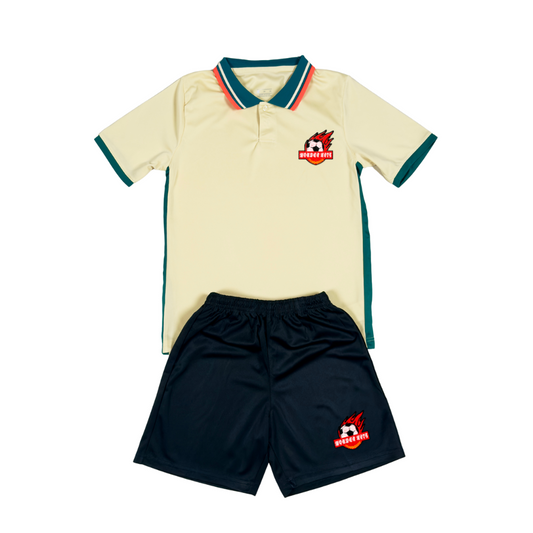 Essentials Sports Youth Polo Set - Beige