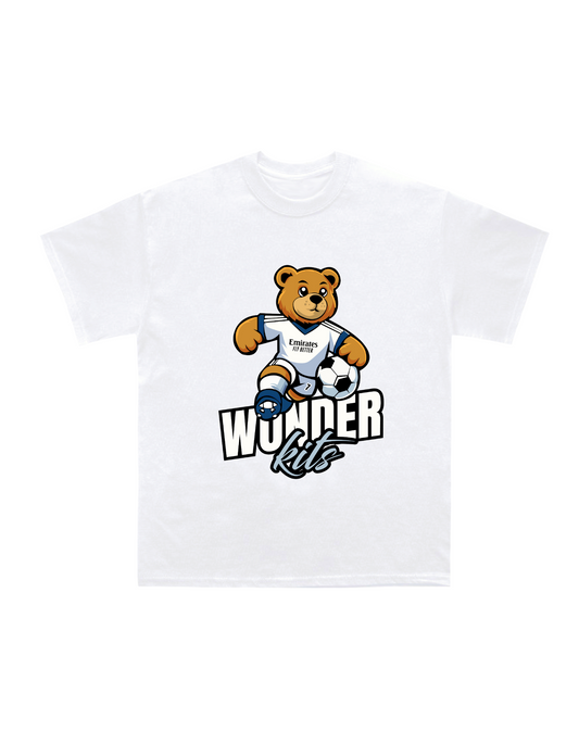 Madrid Teddy Youth Shirt - White