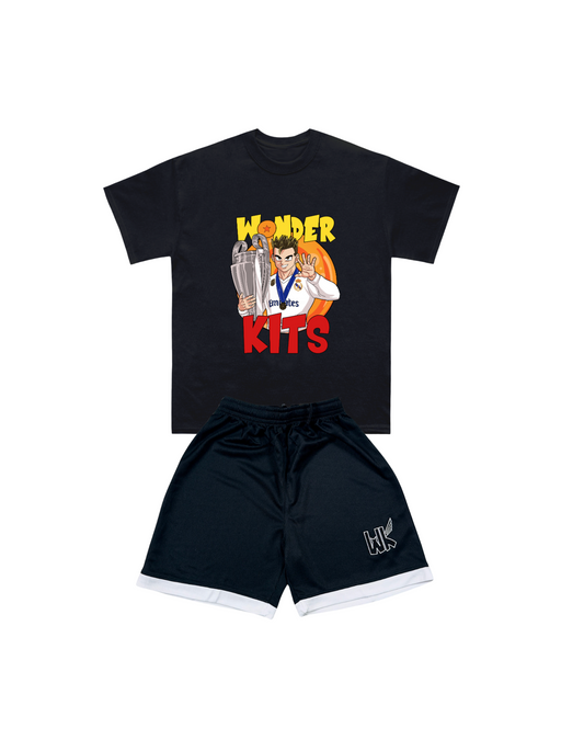Wonder Kit Youth Graphic Set - 5 Champions Black