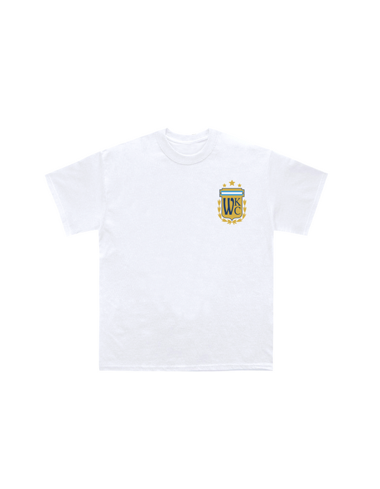 Wonder Kits Youth Shirt - Argentina White