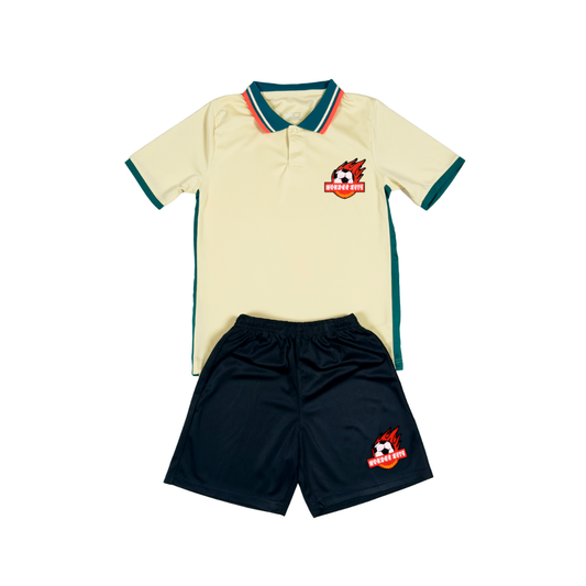 Essentials Sports Youth Polo Set - Beige