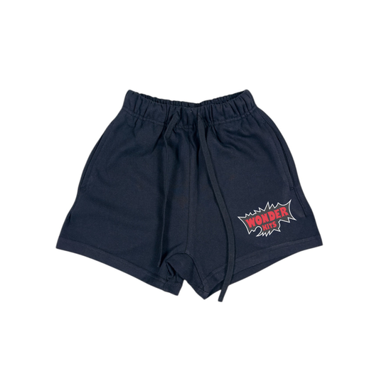 Fleece Wonder Kits Short - Graphic Black