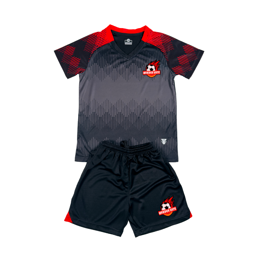 Essentials Sports Youth Set - Black/Red