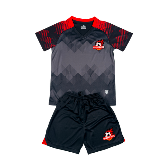 Essentials Sports Youth Set - Black/Red