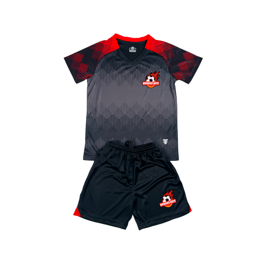 Essentials Sports Youth Set - Black/Red