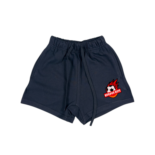 Fleece Wonder Kits Youth Shorts - Black