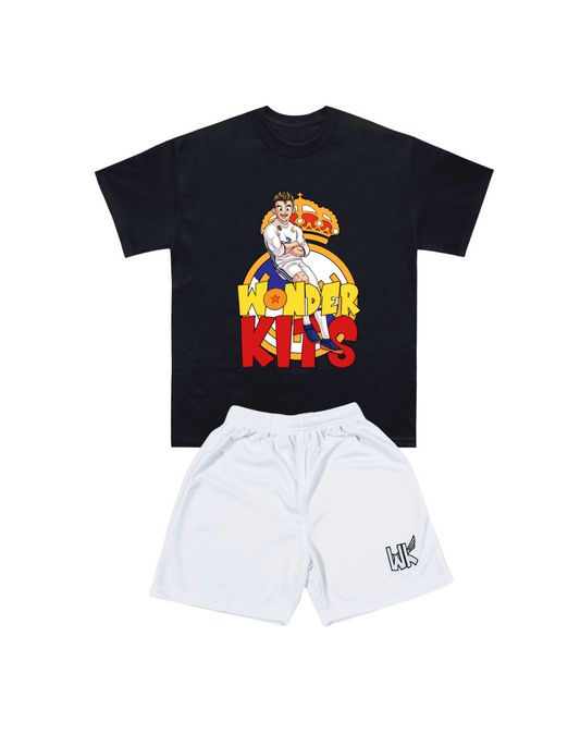 Wonder Kit Youth Graphic Set - Madrid Home Black