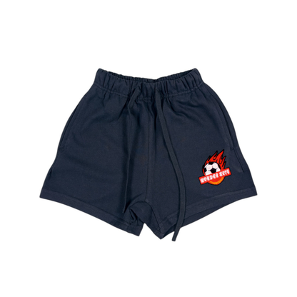 Fleece Wonder Kits Youth Shorts - Black