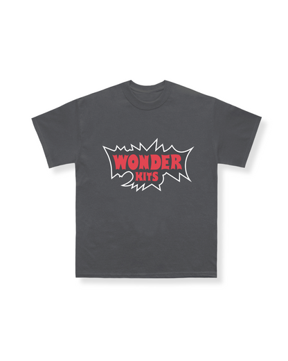 Wonder Kits Graphic Youth T- Shirt - Gray
