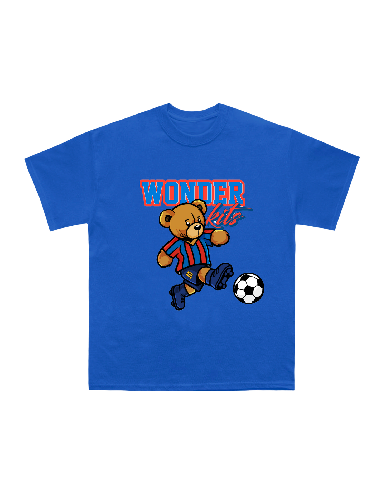 Barcelona Teddy Youth Shirt - Blue