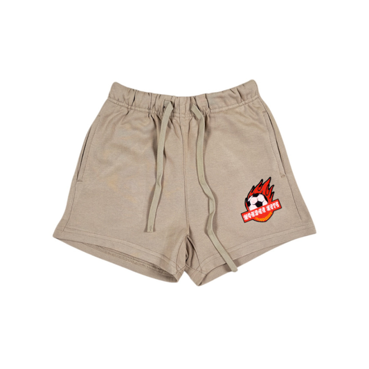 Fleece Wonder Kits Youth Shorts - Seashell