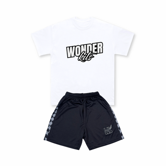 Wonder Kit All Star Youth Set - White/Black