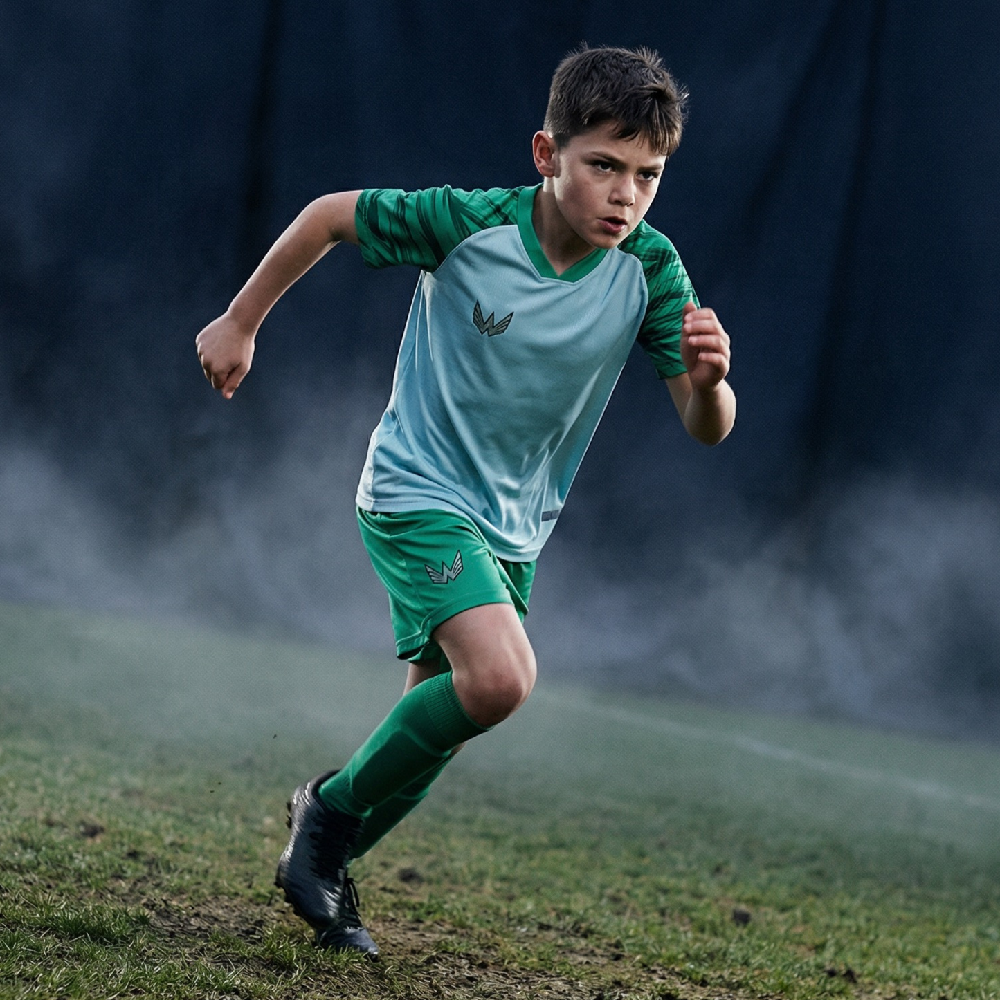 Essentials Youth Soccer Jersey Set - Emerald
