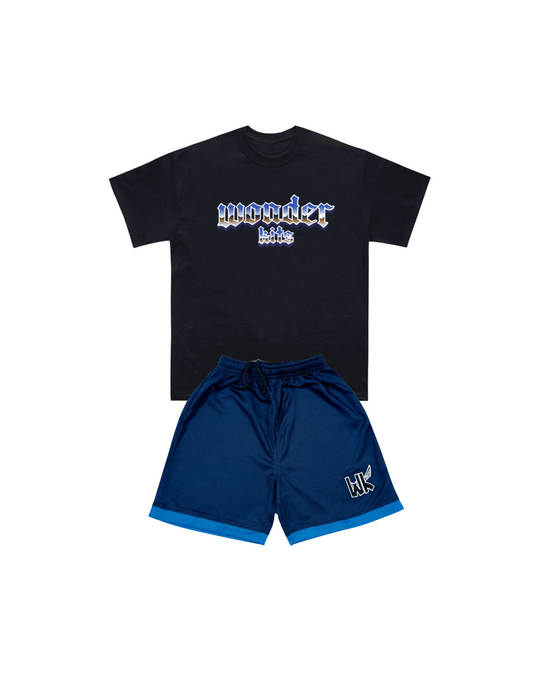 Wonder Kit Youth Graphic Set - Midnight blue