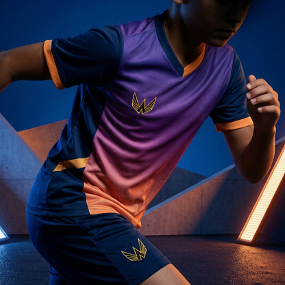 Essentials Youth Soccer Jersey Set - Sunset