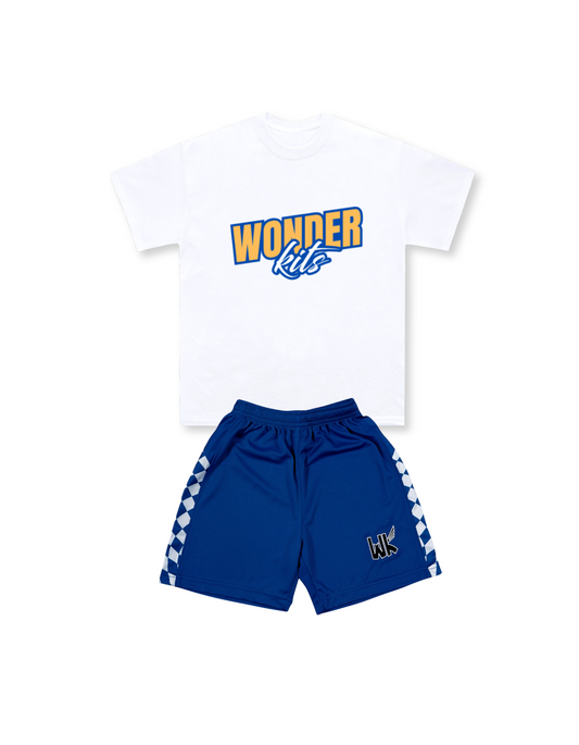 Wonder Kit Youth Graphic Set - White/Blue