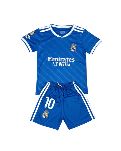 Mbappe #10 Blue Youth soccer set