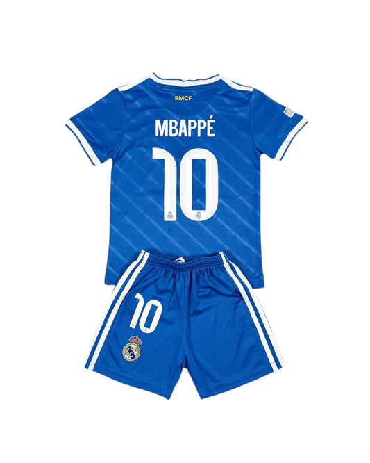 Mbappe #10 Blue Youth soccer set