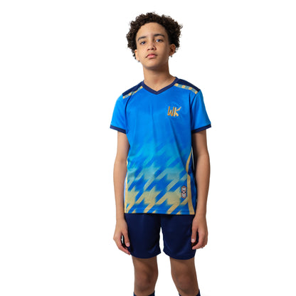 Essentials Youth soccer jersey Set - Blue