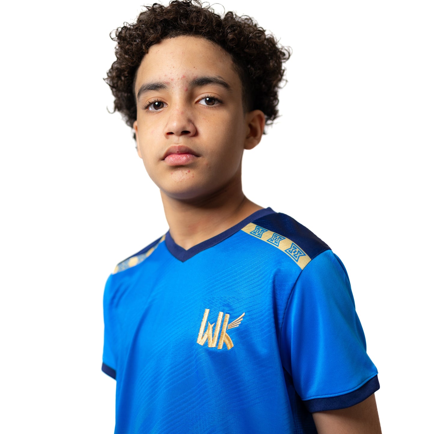 Essentials Youth soccer jersey Set - Blue