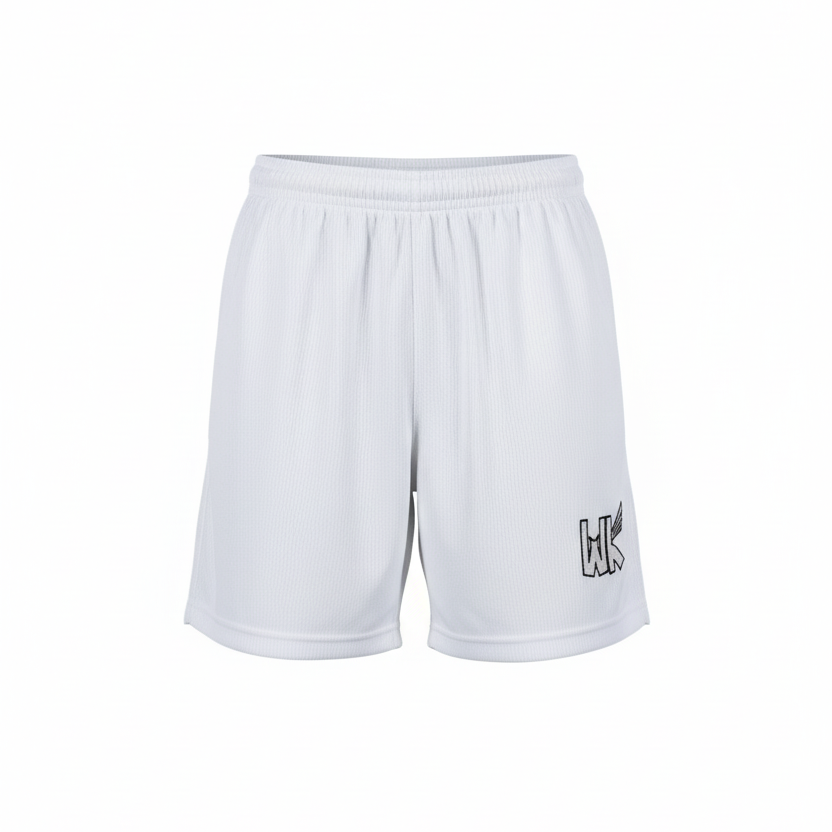 Youth Soccer Shorts - White