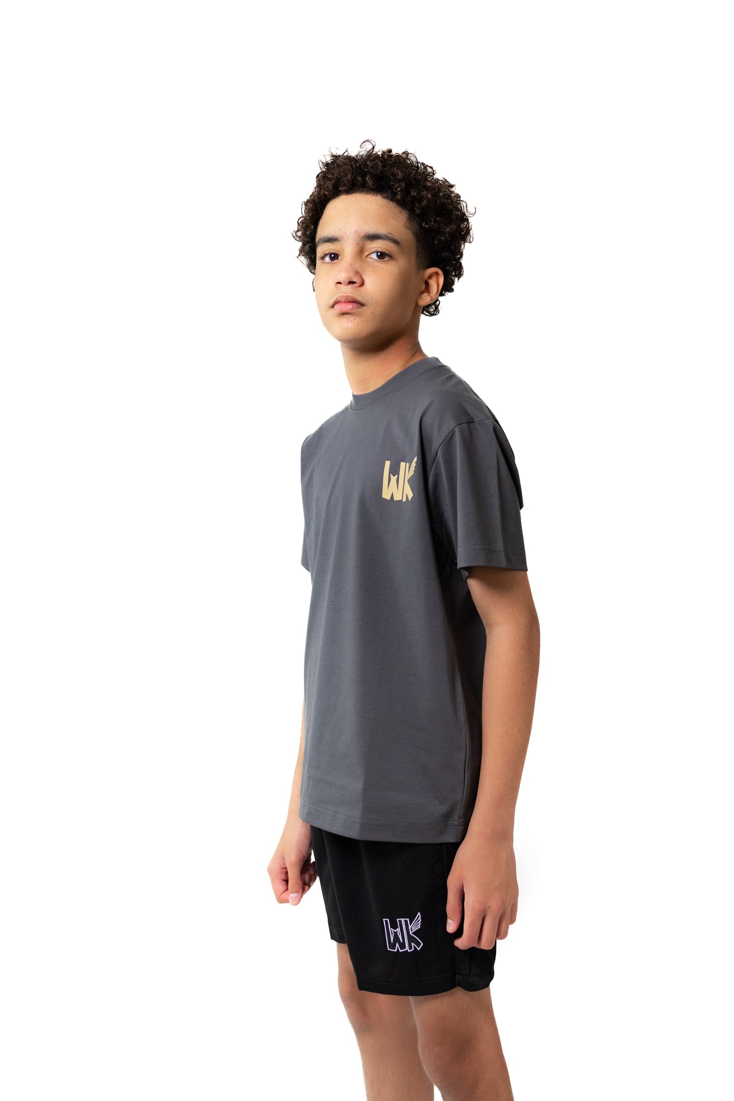 Athl. Club Oversized Youth T- Shirt Gray