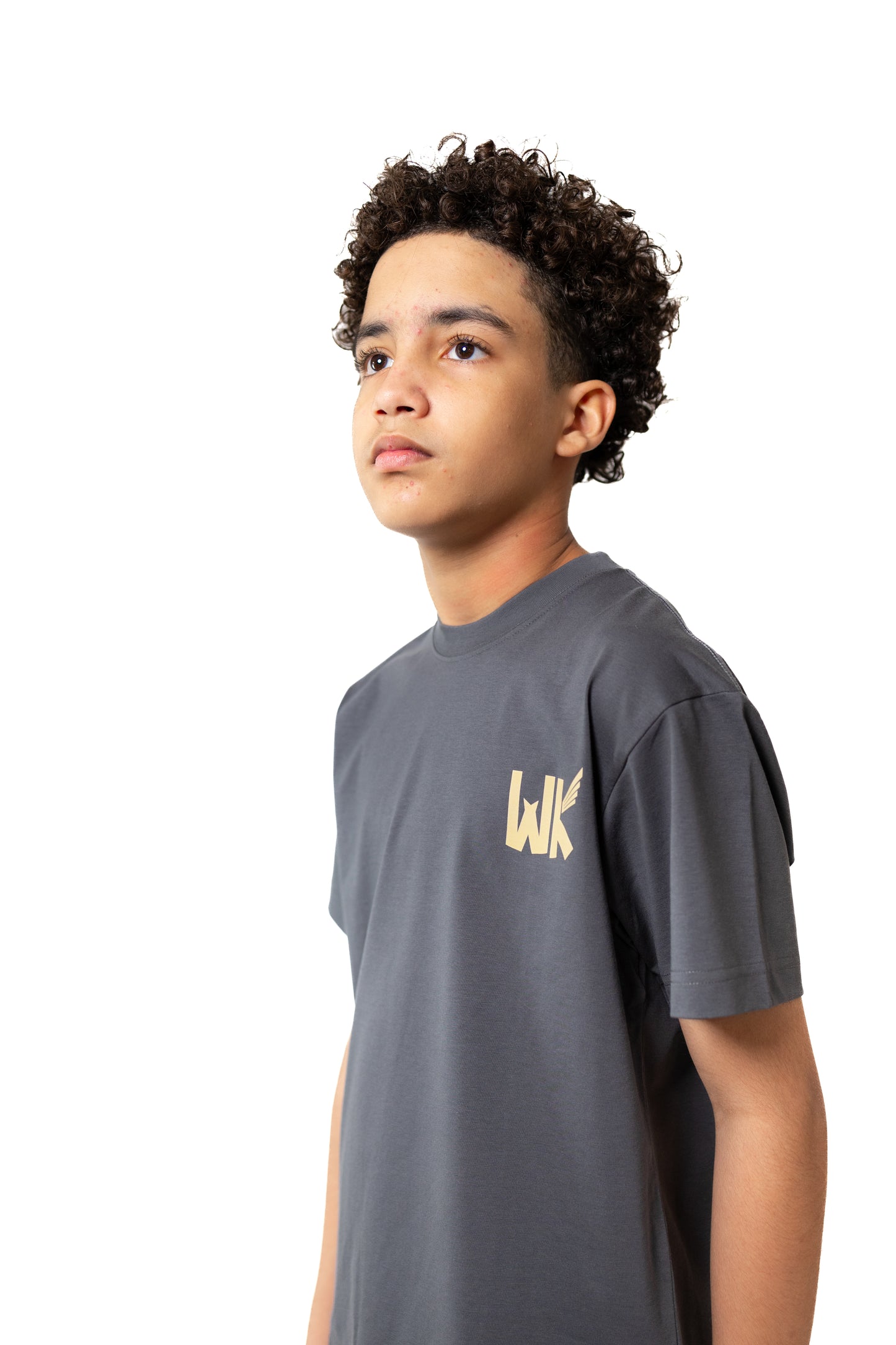 Athl. Club Heavy Cotton Youth T- Shirt Gray