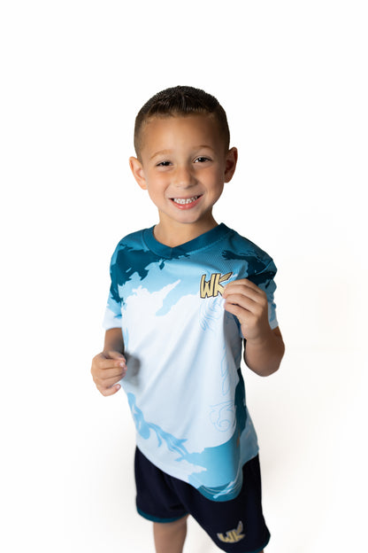 Essentials Sports Youth Set - Sky Blue