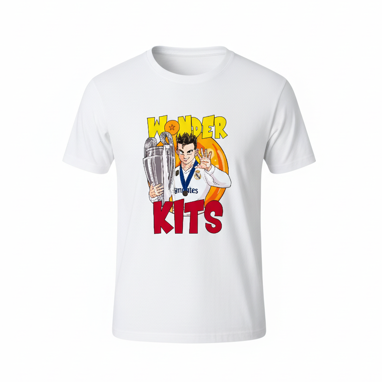 Cartoon Graphic Youth Shirt - 5 Champions