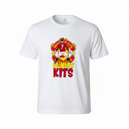 Cartoon Graphic Youth Shirt - Man U