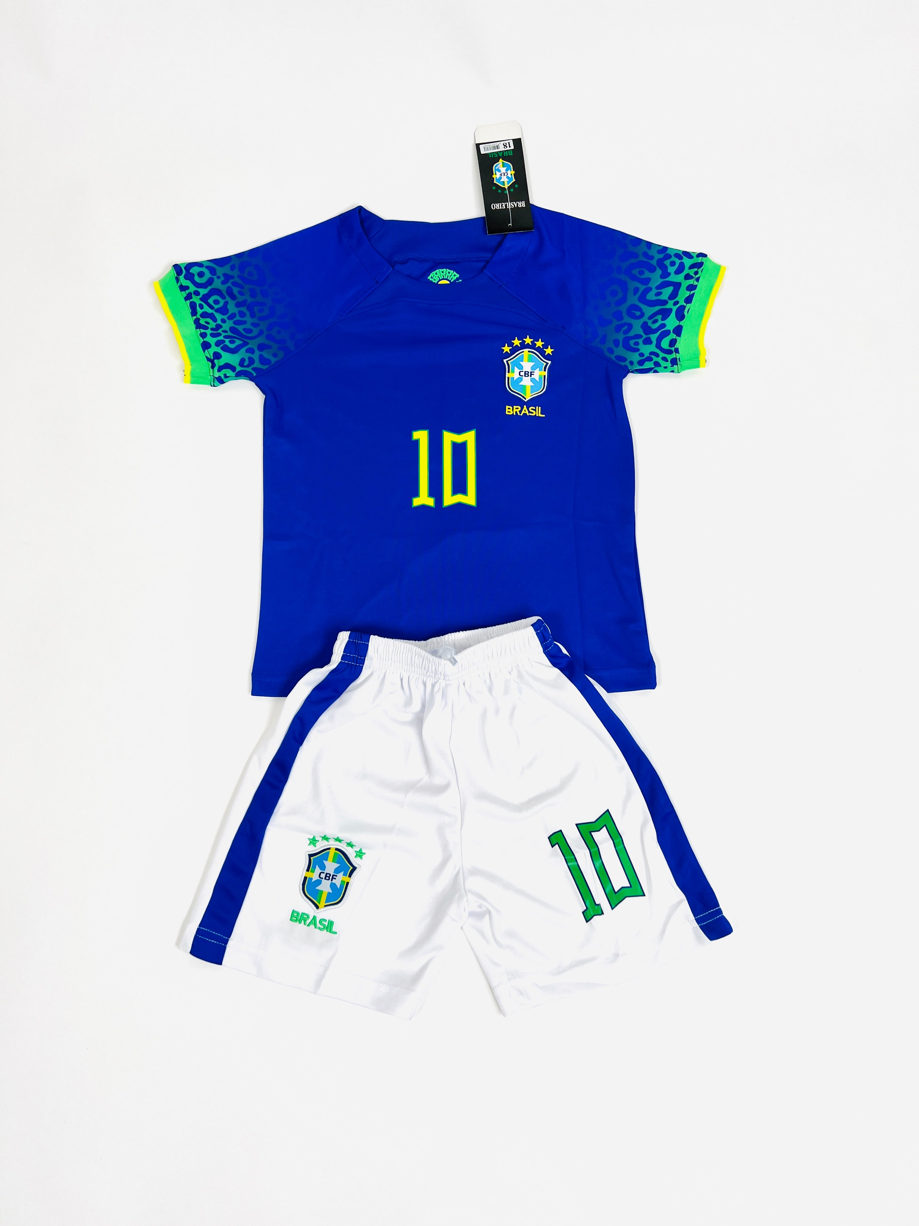 Neymar's soccer journey in Brazil's kit