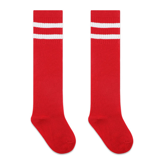 All day Youth Long Socks - Red