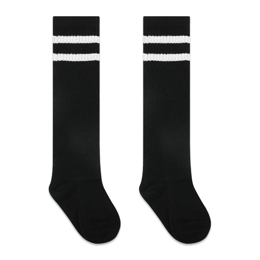 All day Youth Long Socks - White Lines