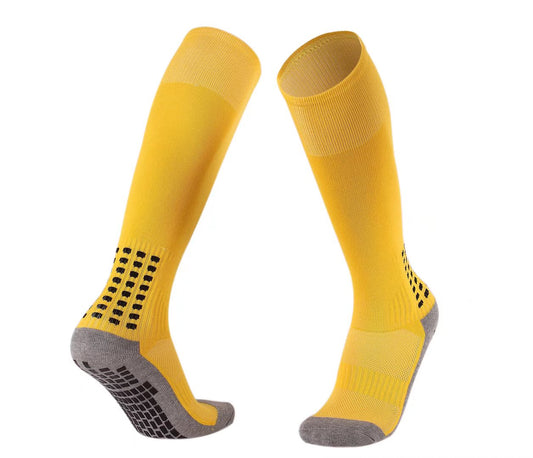 Compression Grip Socks Youth Socks - Yellow