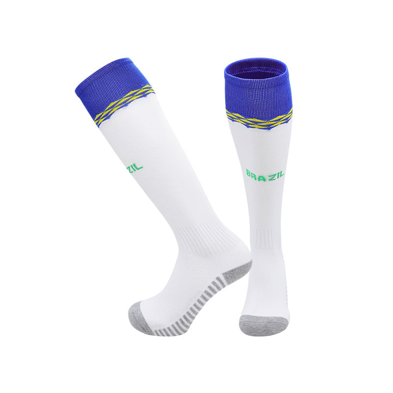 Brazil Home 2024 Youth Soccer Socks