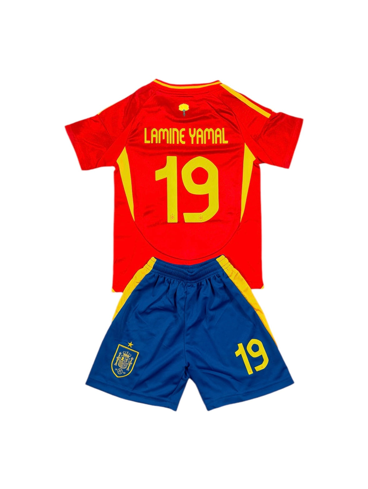 Lamine Yamal #19 Spain Youth soccer set