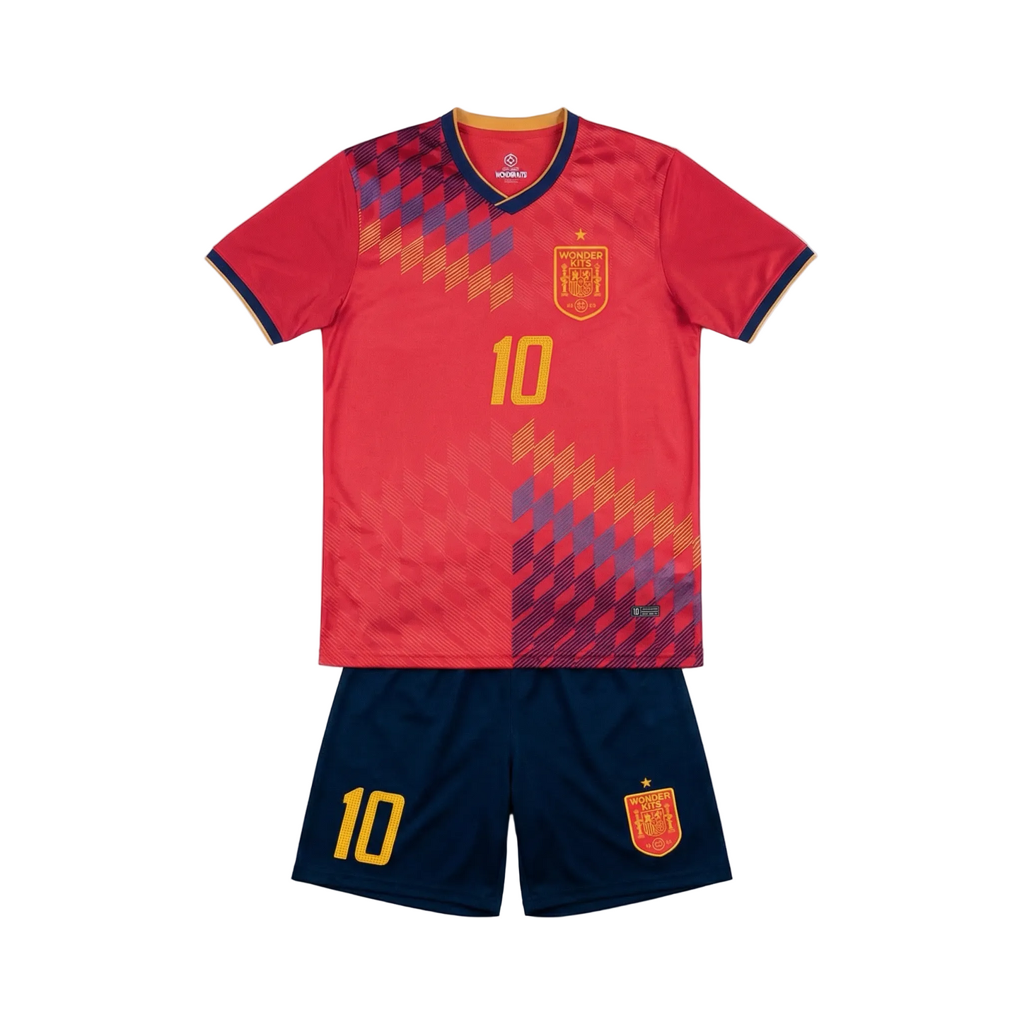 Spain #10 Youth soccer set - Midnight Blue
