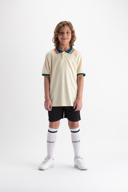Essentials Sports Youth Polo Set - Beige