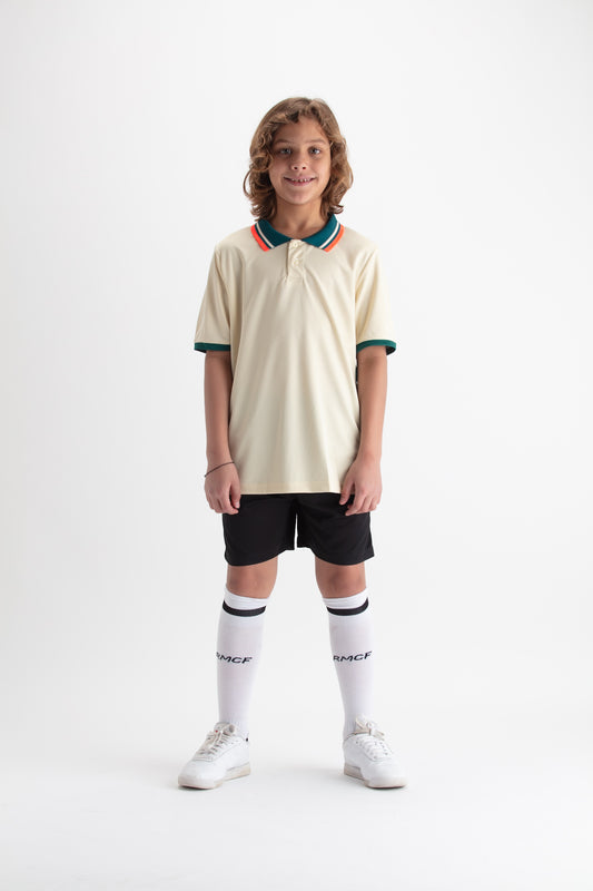 Essentials Sports Youth Polo Set - Beige