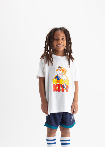 Cartoon Graphic Youth Shirt - Home