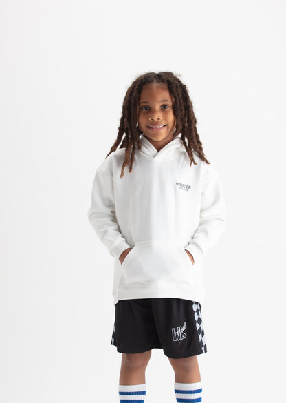 WK Youth Hoodie White