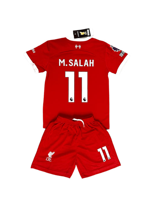 Salah #11 Liverpool home Youth soccer set