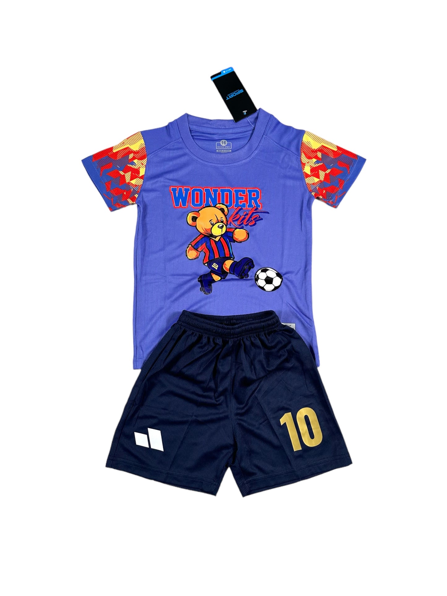 Barcelona Teddy Youth soccer set - Purple