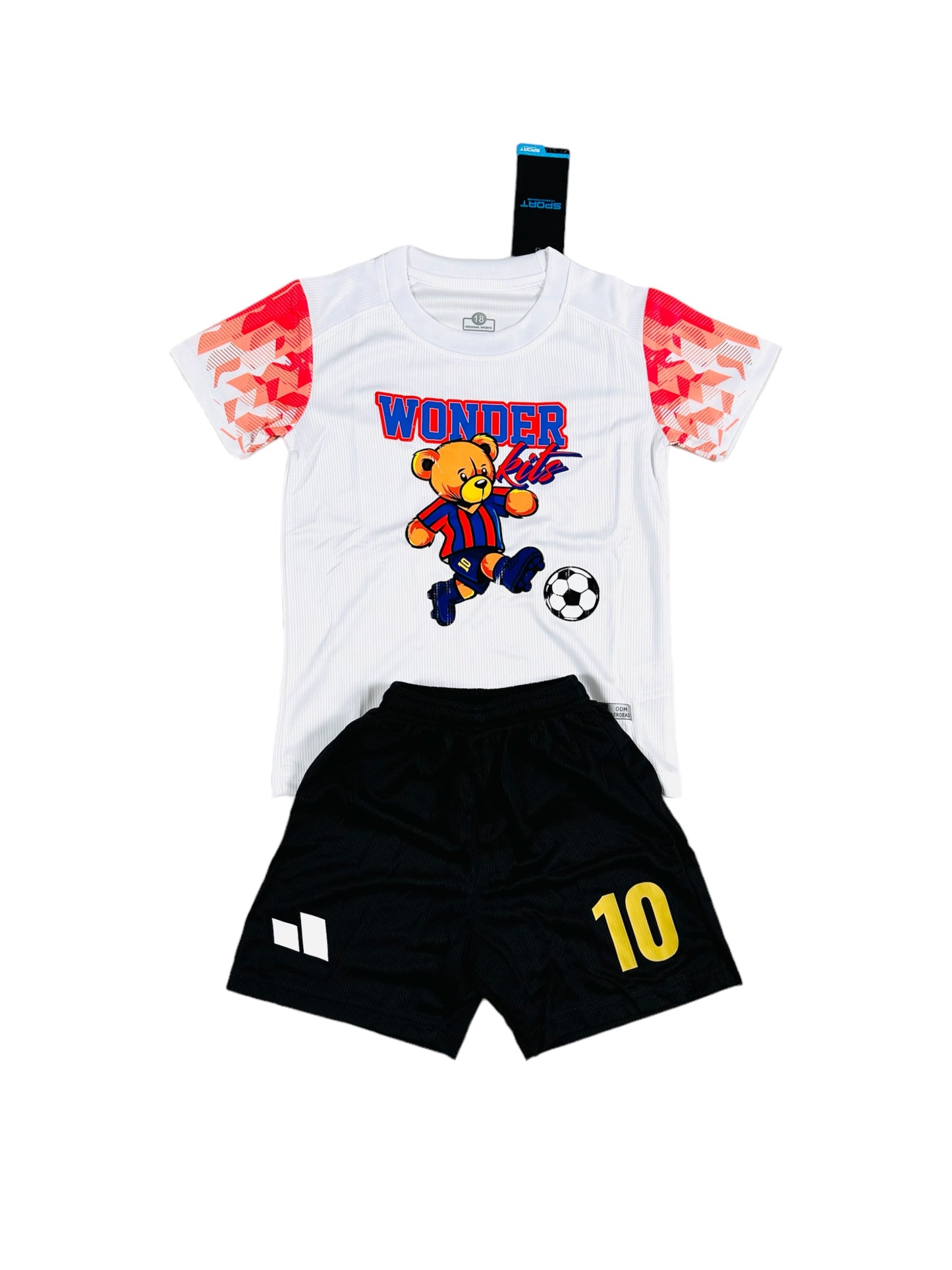 Barcelona Teddy Youth soccer set - White