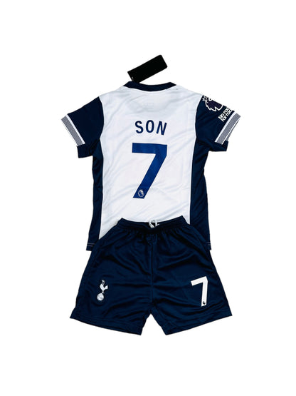 Son #7 Tottenham Home 2024/25 Youth soccer set