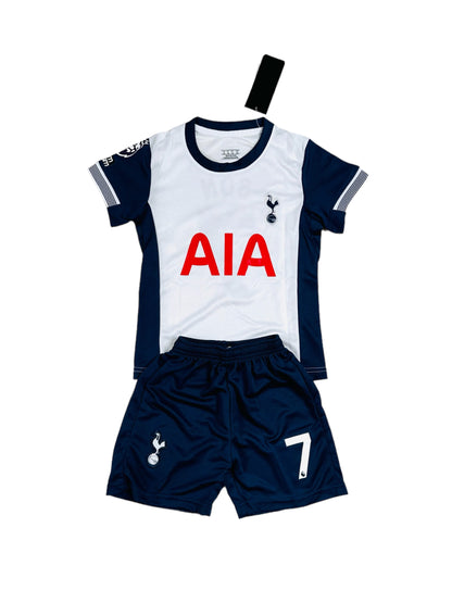 Son #7 Tottenham Home 2024/25 Youth soccer set