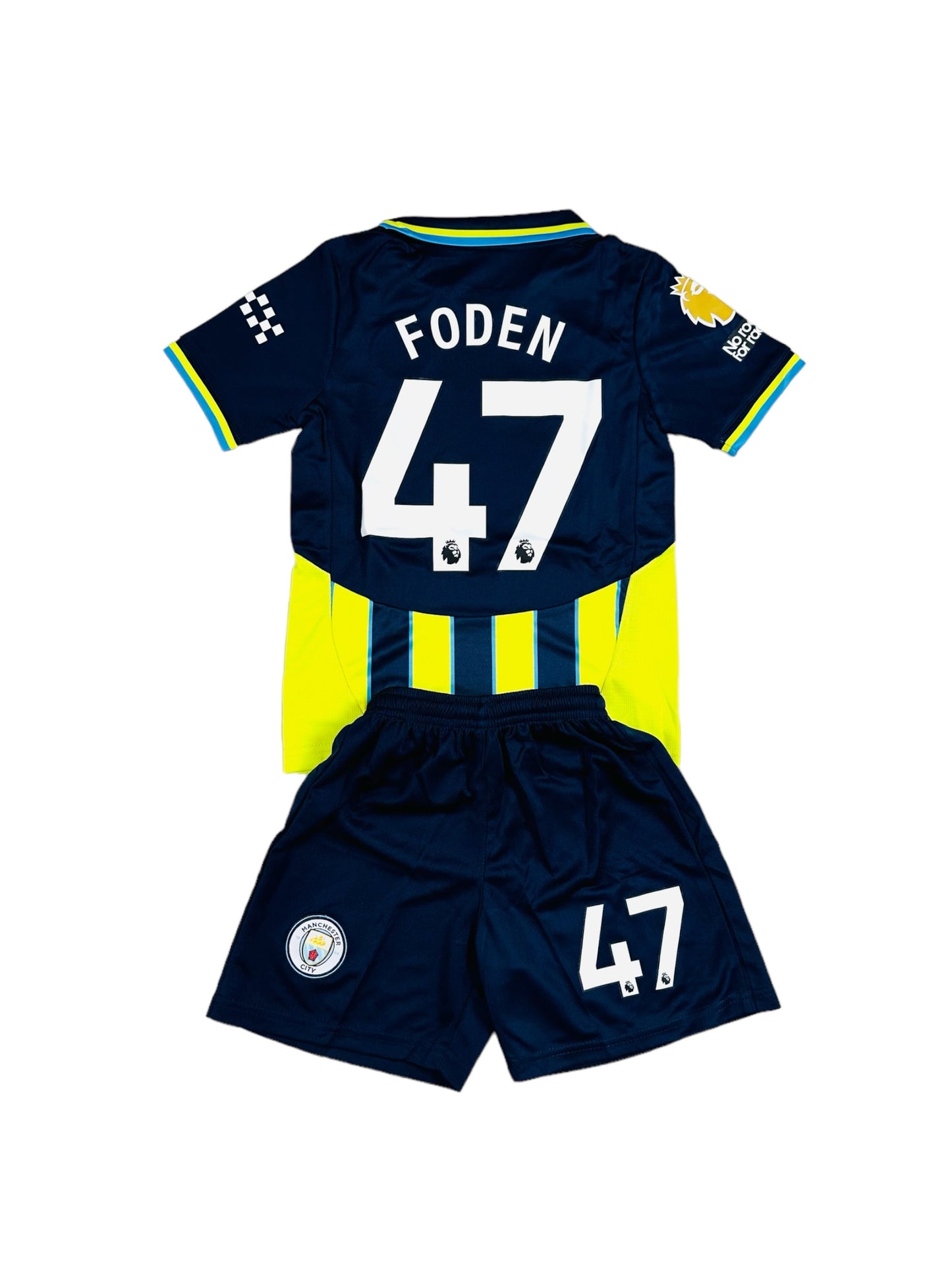 Foden #47 Man City Away 2024/25 Youth soccer set