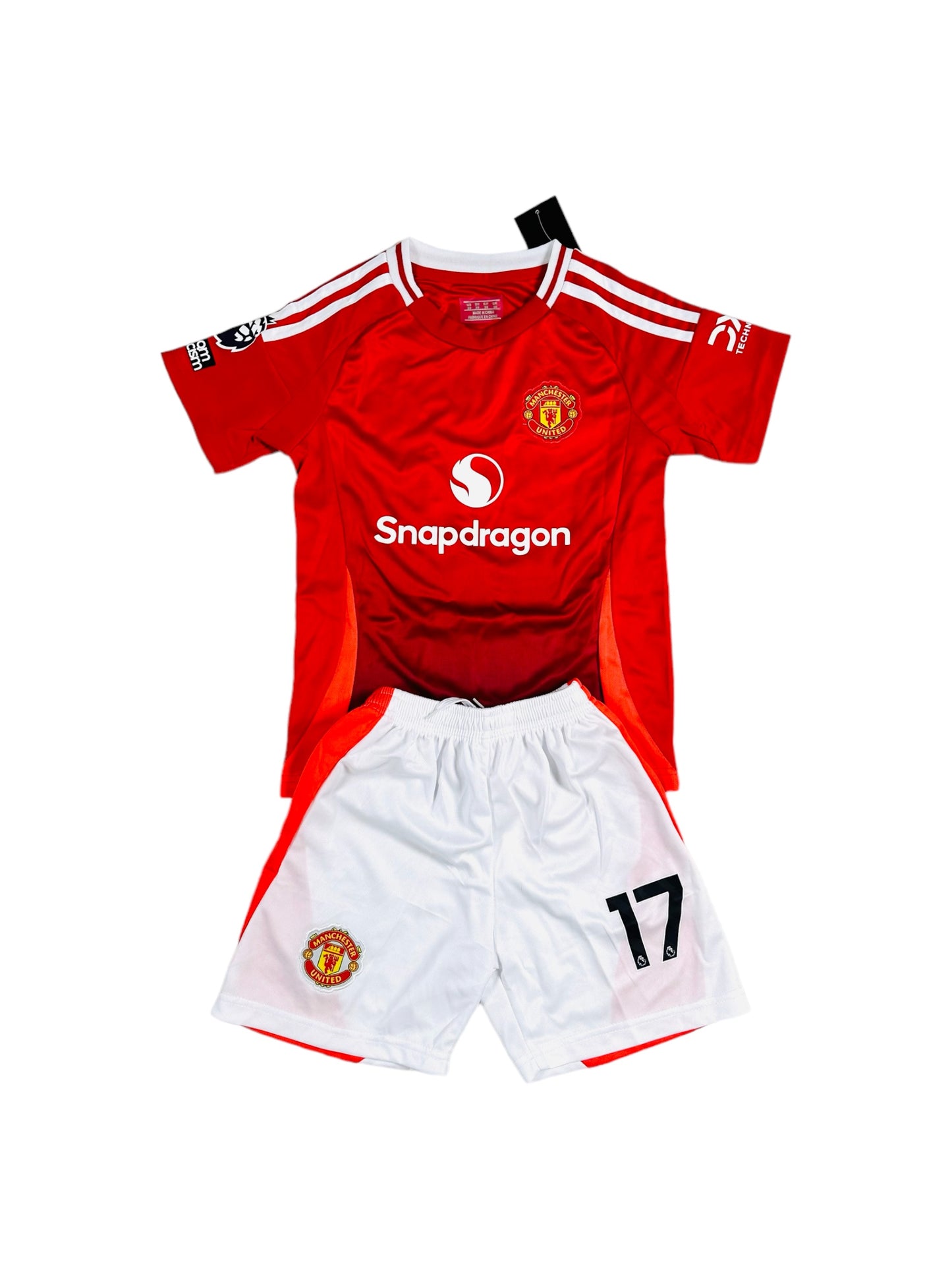 Garnacho #17 Man U Home 2024/25 Youth soccer set