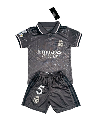 Bellingham #5 Real Madrid Away Third 2024/25 Youth soccer set