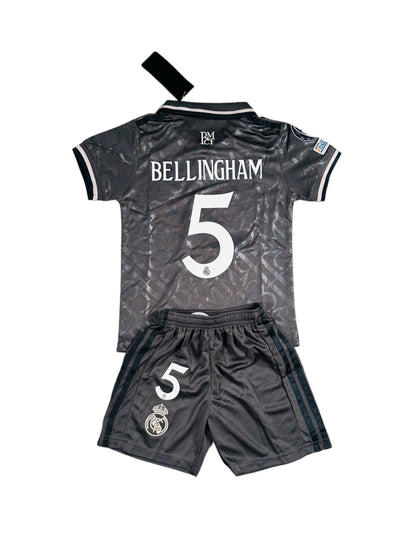 Bellingham #5 Real Madrid Away Third 2024/25 Youth soccer set